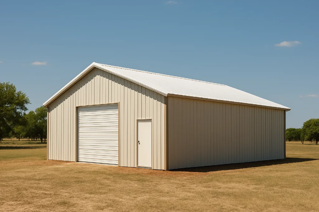 Agricultural Barn 36x35x12 exterior view