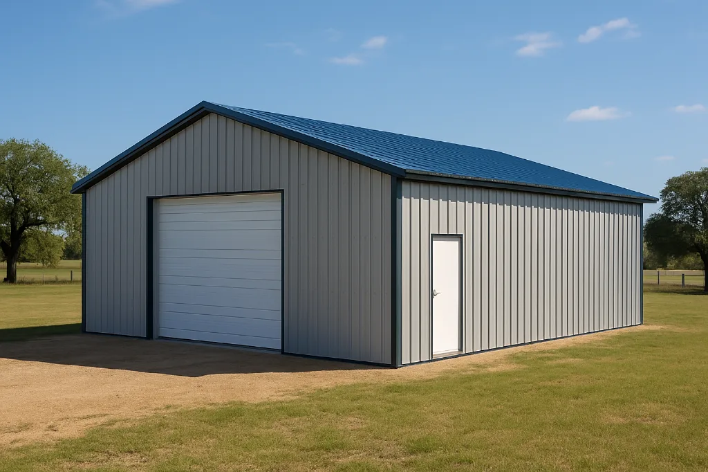 All Vertical Front Entry Garage 30x30x11 exterior view