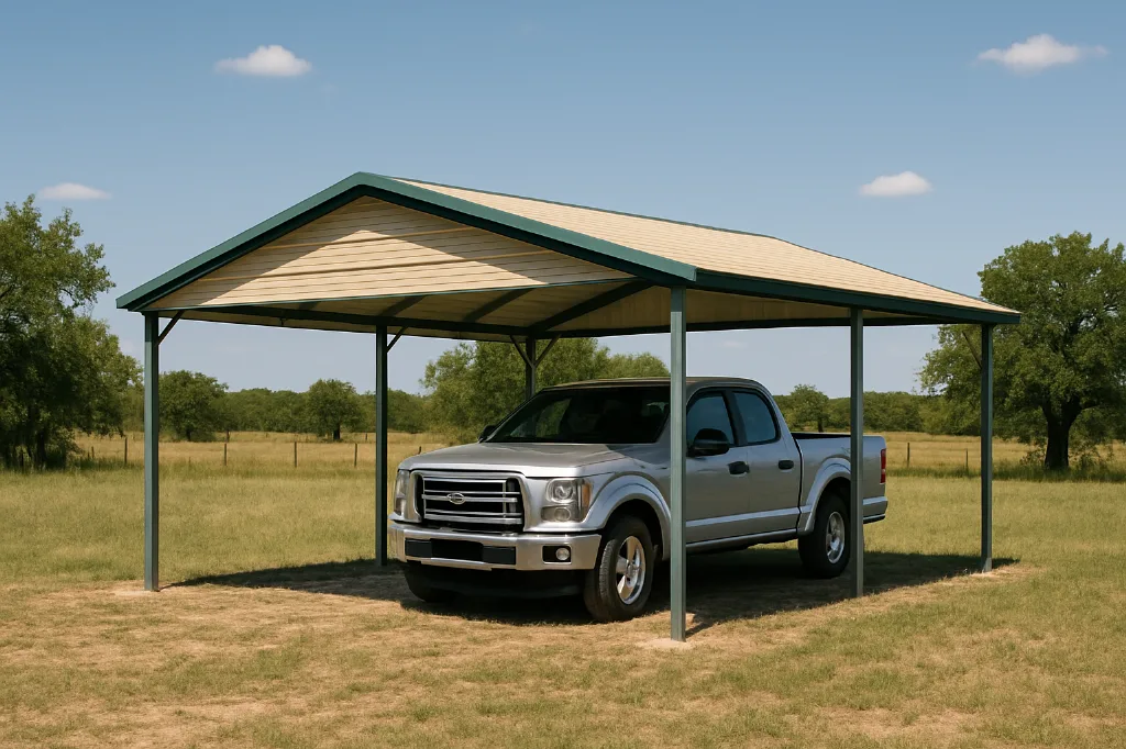 Boxed Eave Cover 20x20x9 exterior view