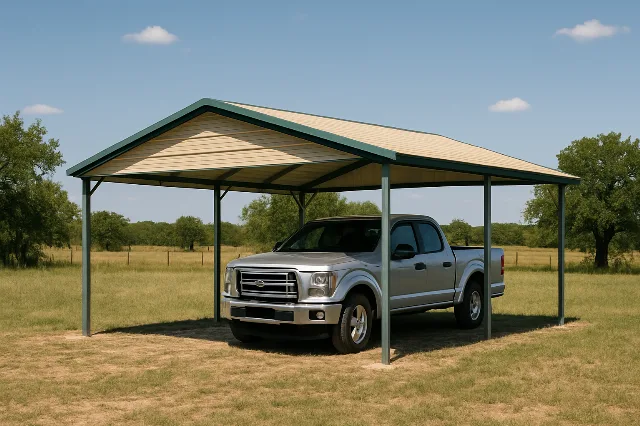 Boxed Eave Cover 20x20x9 for sale, outside view