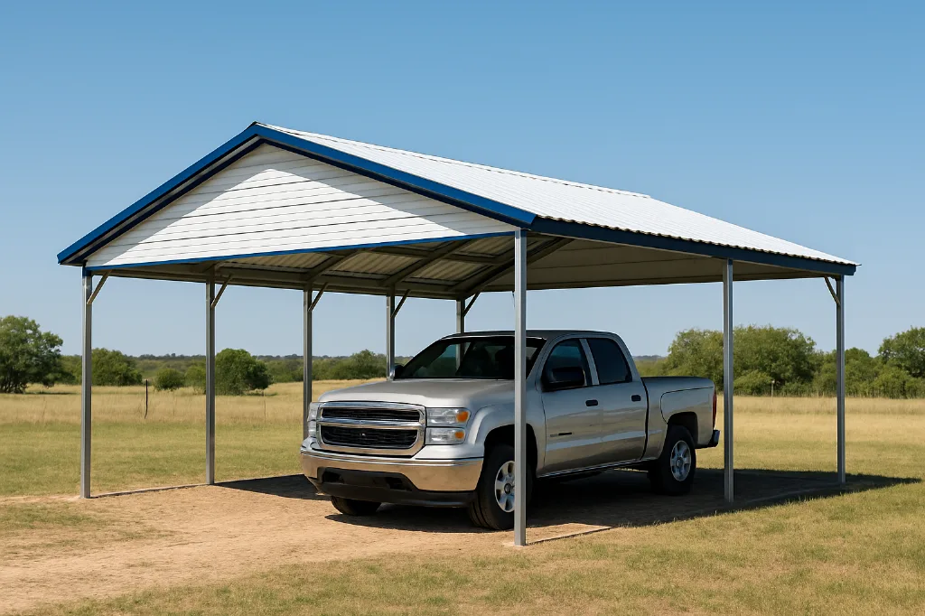 Boxed Eave Roof Cover 24x25x7 exterior view