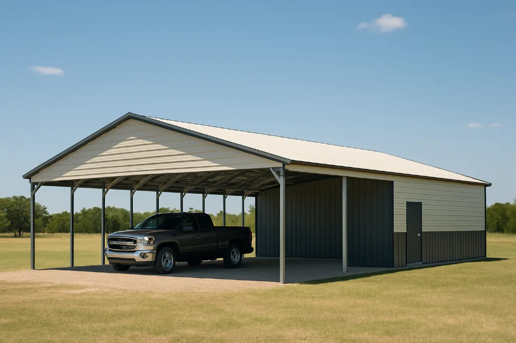 Cover with Storage 40x80x14 exterior view