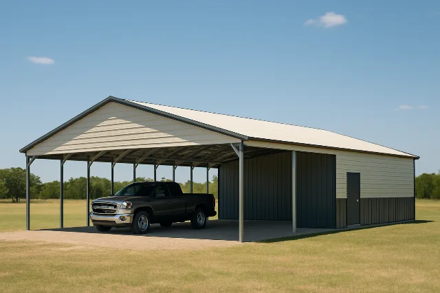Cover with Storage 40x80x14 for sale, outside view