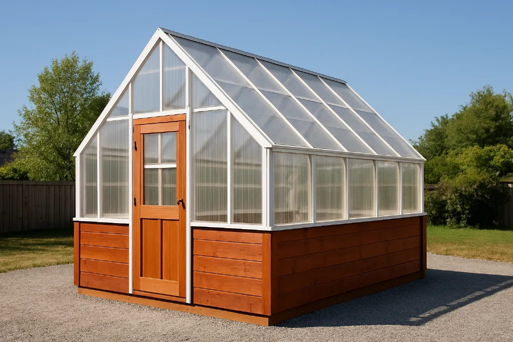 Greenhouse exterior view