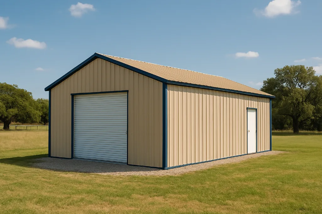 Livestock Barn 24x40x12 exterior view