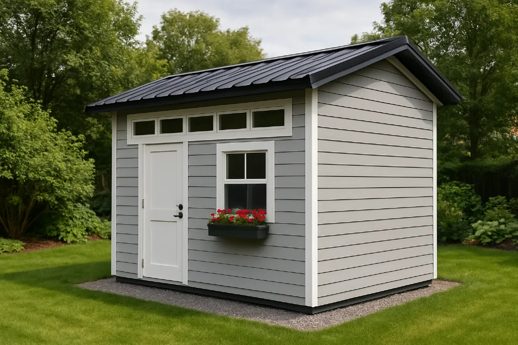 Metro Garden Shed exterior view