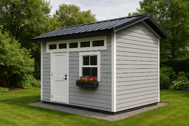 Metro Garden Shed for sale, outside view