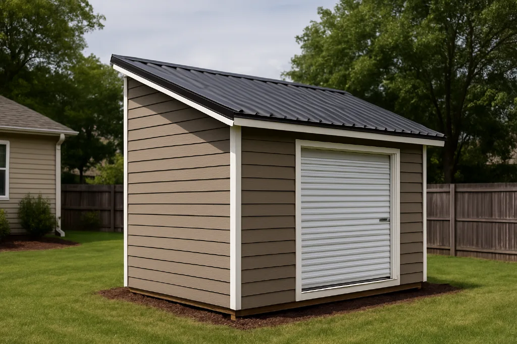 Metro Shed Garage exterior view