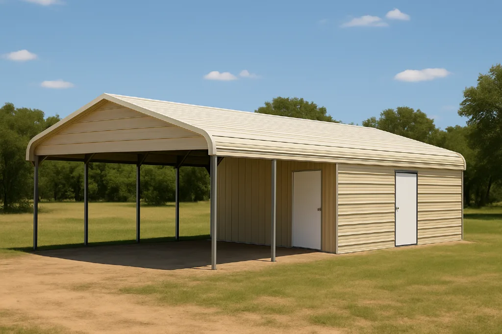 Regular Roof End Combo 20x45x7 exterior view
