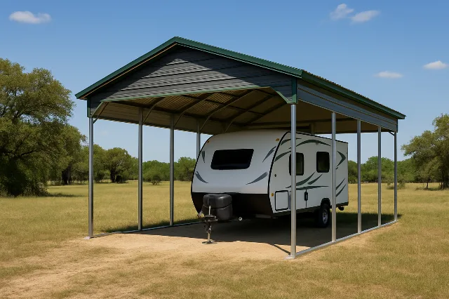 RV Cover 18x25x12 for sale, outside view