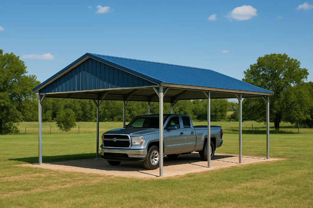Vertical Roof Cover 24x25x10 exterior view