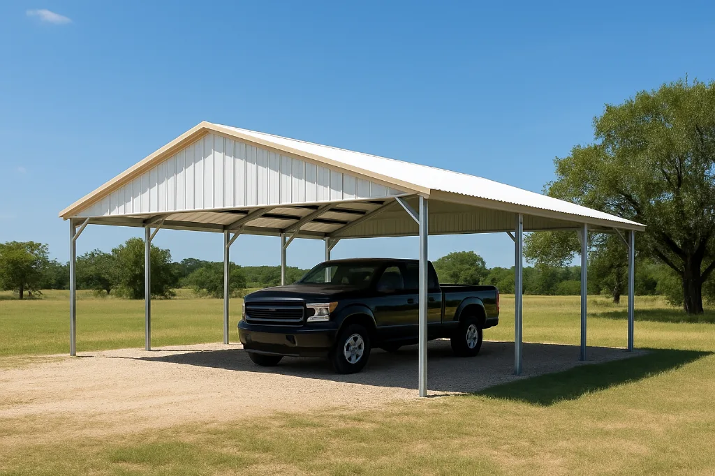 Vertical Roof Cover 24x30x10 exterior view