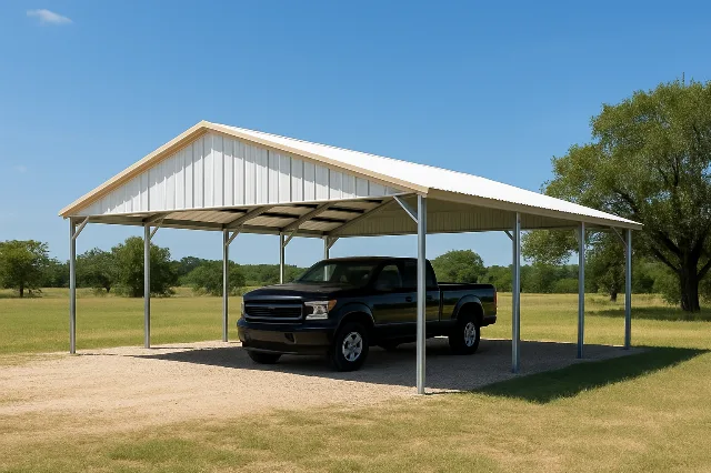 Vertical Roof Cover 24x30x10 for sale, outside view